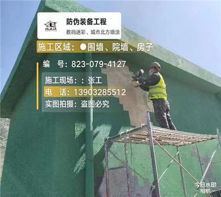 新疆设备迷彩喷涂,迷彩漆施工